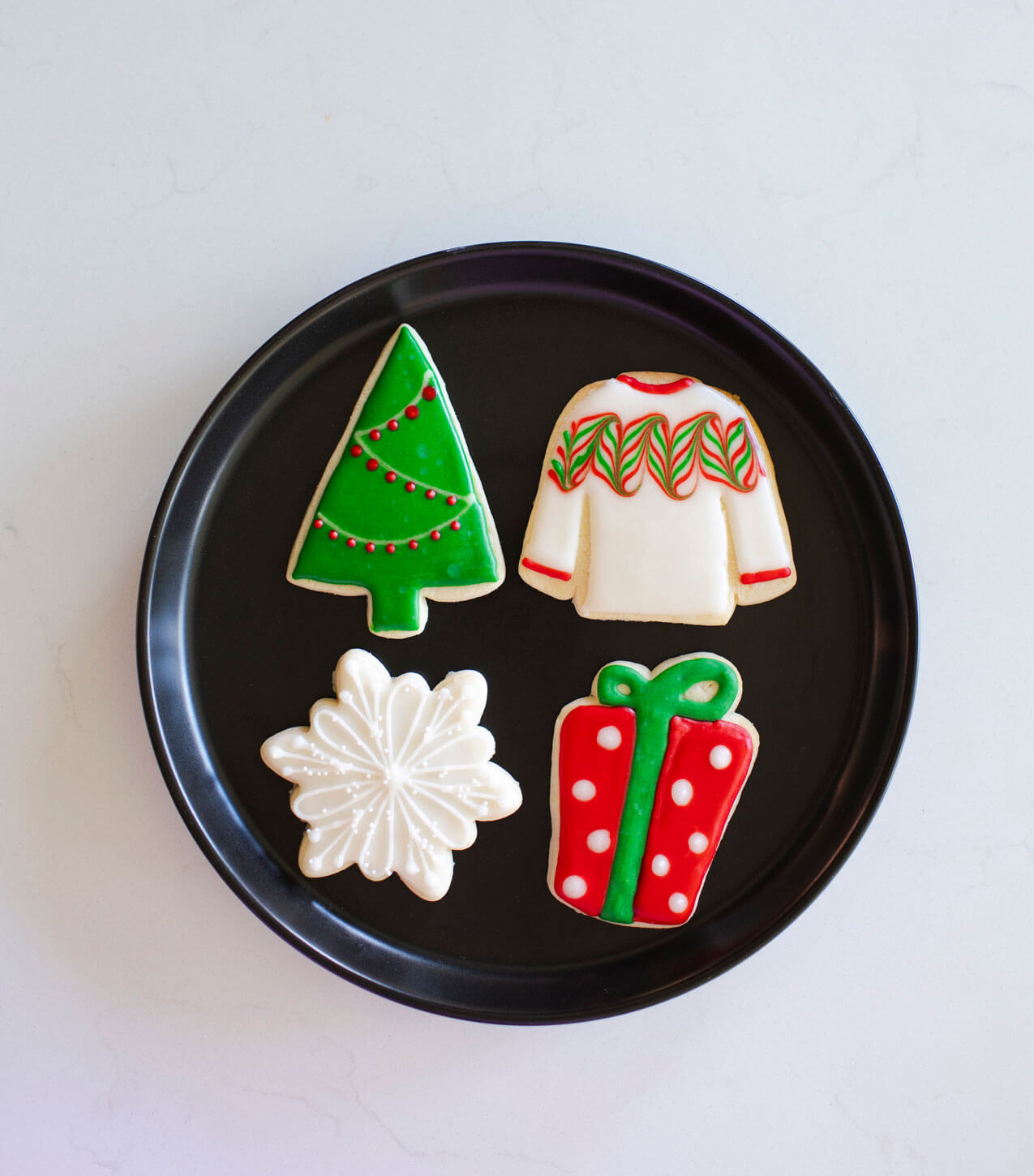 Tudor House Cookies - Classic Holiday theme