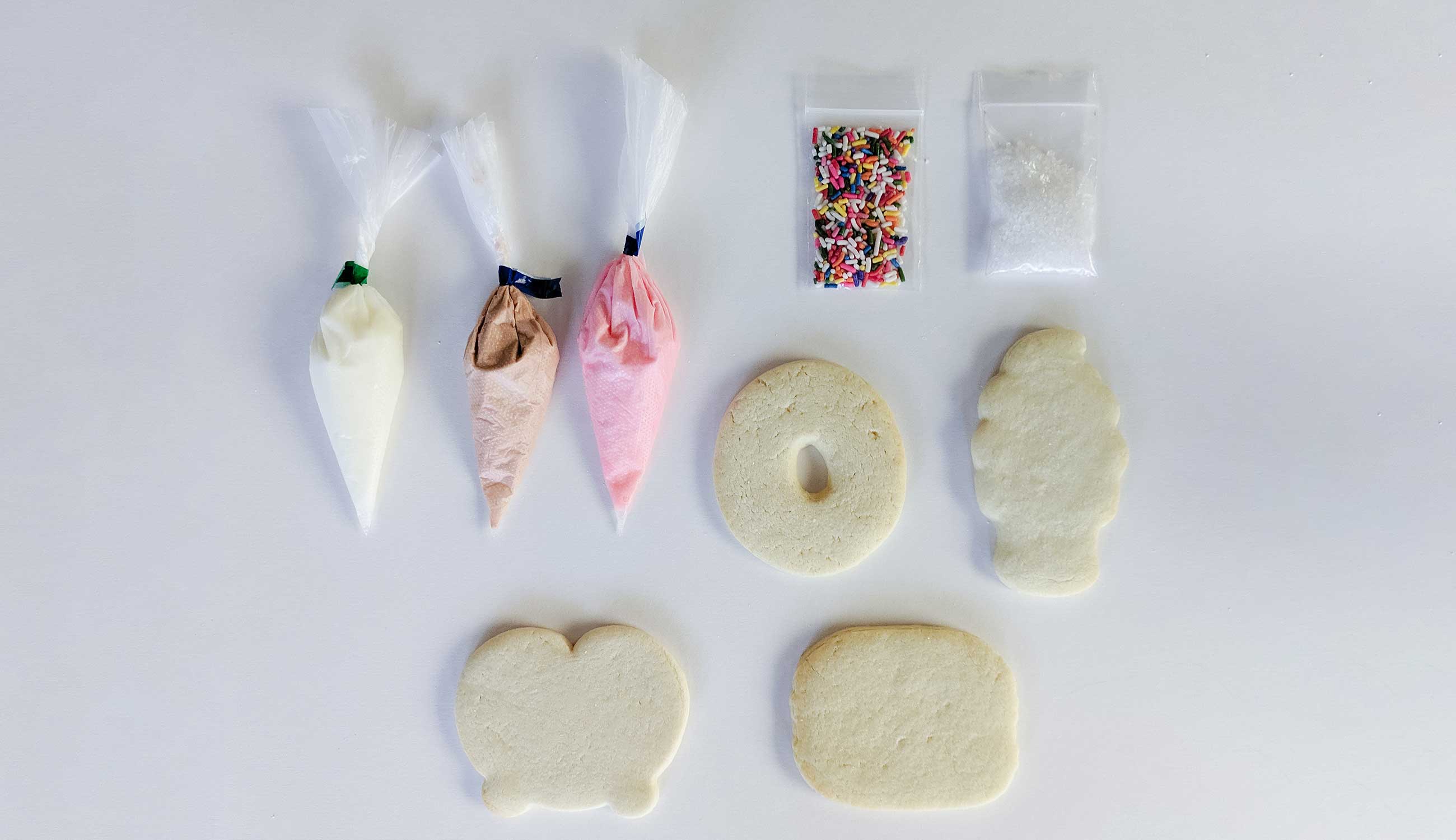 Decorate cookies on your own with our pre-recorded classes