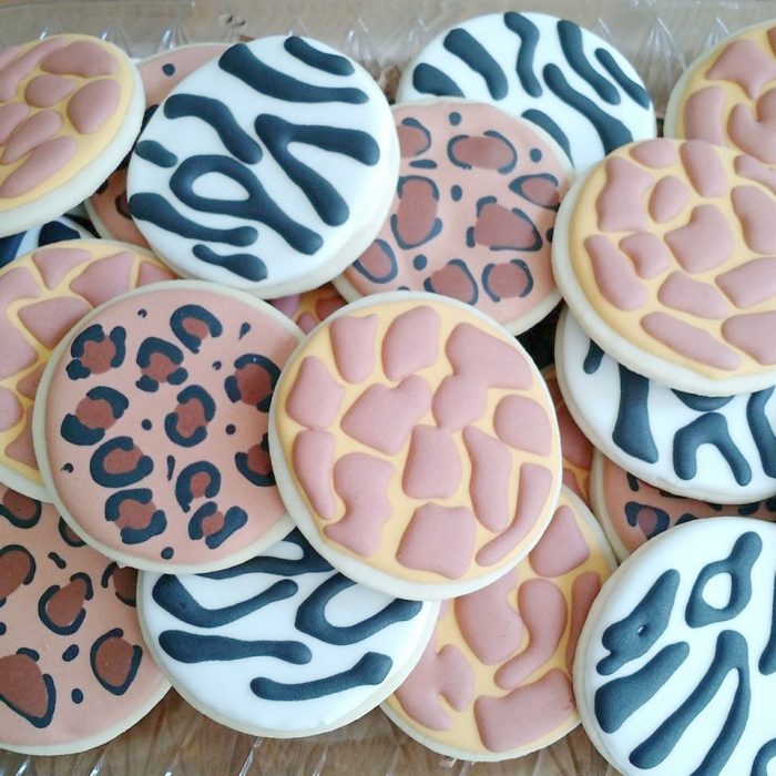 Animal Print Cookies