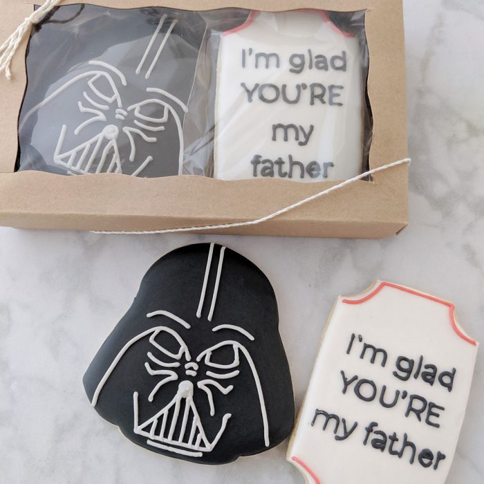 Father's Day Cookie - Darth Vader
