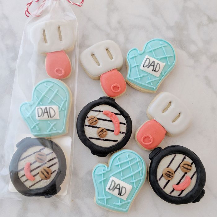 Father's Day Cookie - Mini Grill Set